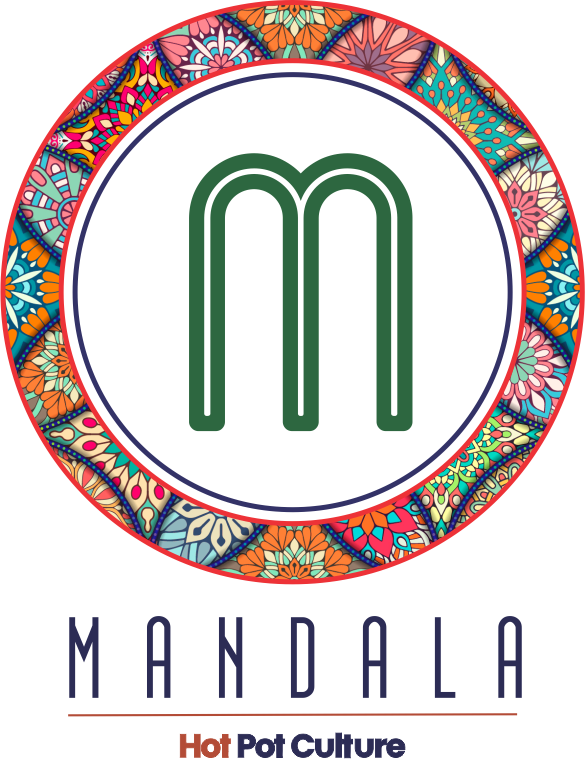 Mandala Hot Pot Culture Logo